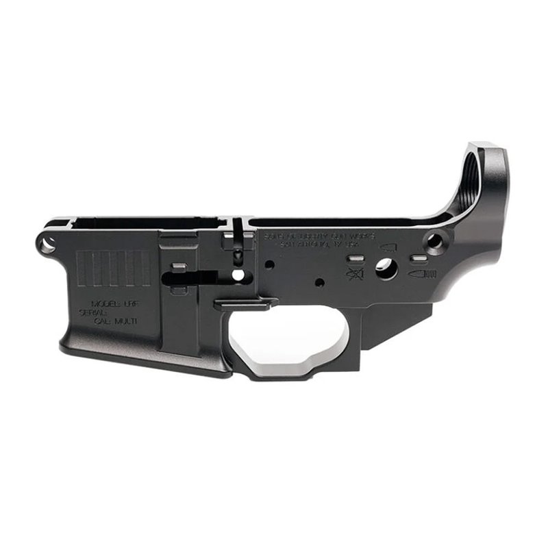 Sons of Liberty Gun Works Forward Controls Design Billet Ambi Parts Lower Receiver L-FCD-A-BLK