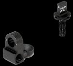 Trijicon 600177 Bright & Tough Night Sights AR15/M16 Black Green Illuminated Front & Rear