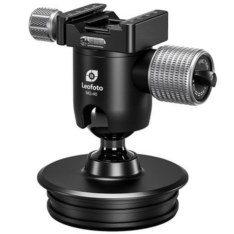 Leofoto MAB-100G Rifle Rapid-Lock Ball Head with MG-40 & 100mm Bowl Adapter