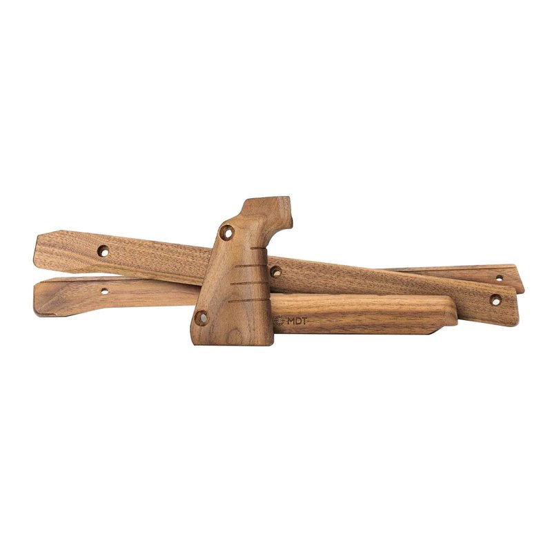 MDT XRS Timber Kit with Vertical Grip Walnut Wood for XRS Chassis