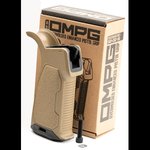 Strike Industries AROMPG15FDE AR Enhanced Pistol Grip 15° FDE Rubber Texture