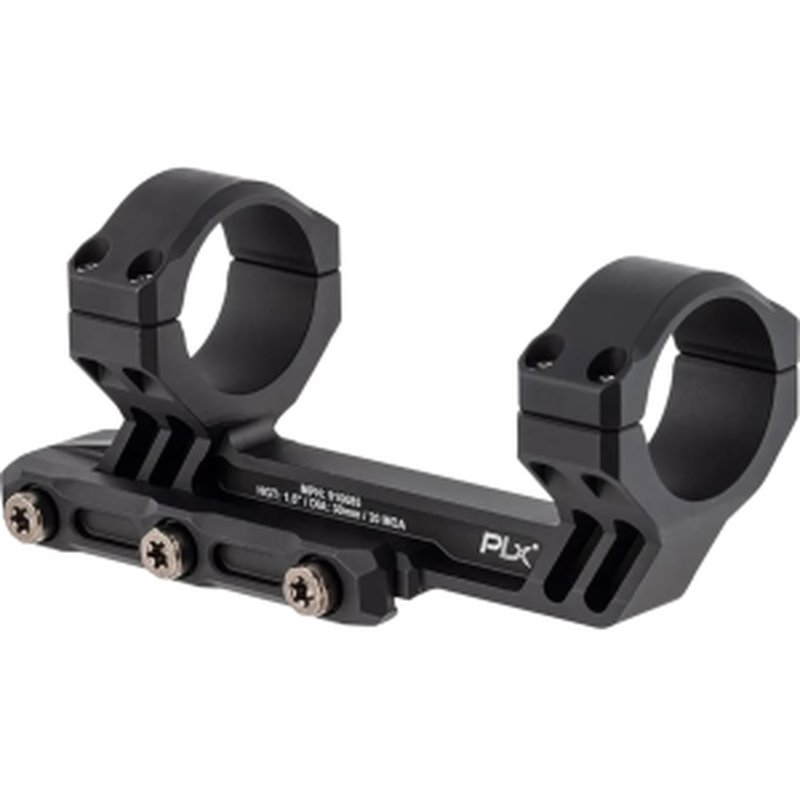 Primary Arms PLx 1-Piece Cantilever Picatinny Scope Mount 20 MOA 30mm Rings Matte Black 1.5" High