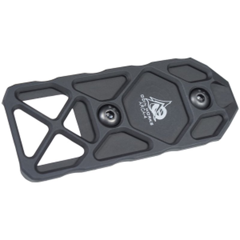 Odin Works M-LOK ARCA Rail 4 in Aluminum Black