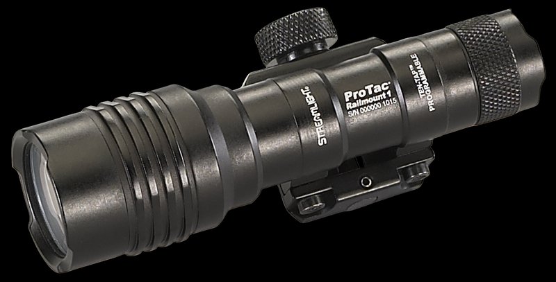 Streamlight ProTac Rail Mount 1 Weapon Light Dual-Fuel 350 Lumen Picatinny
