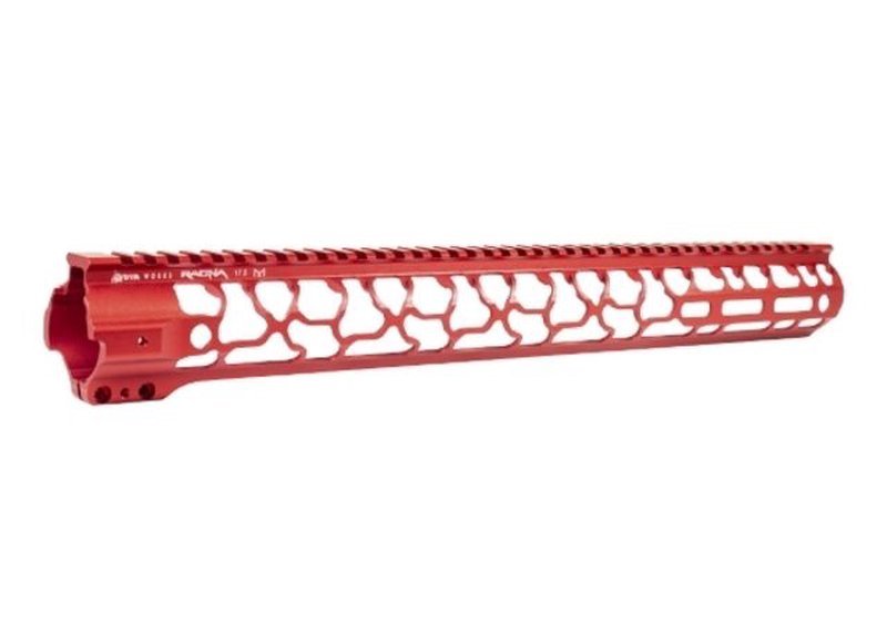 ODIN Works AR-15 17.5in Ragna Free Float Forend M-LOK Red