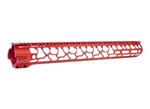 ODIN Works AR-15 17.5in Ragna Free Float Forend M-LOK Red