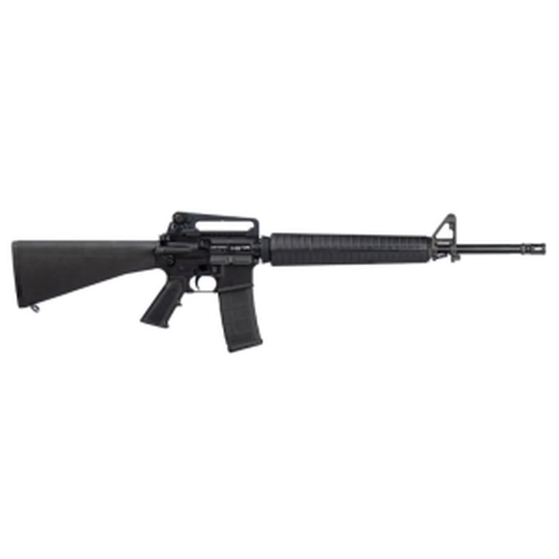 Aero Precision AR15 Complete Rifle, 20" 5.56x45mm Rifle Length Barrel with FSB, A2 MIL-SPEC Rifle - Black - APCR640436