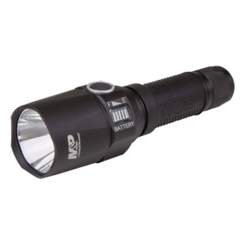 M&P Accessories Night Terror Compact Flashlight 3236-Lumen Cree LED Black Anodized