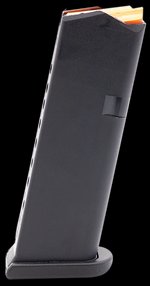 Glock 47818 OEM 10-Round Magazine for G43X/G48 9mm Luger Black Polymer