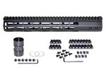 Presma AR-15 Super Light M-LOK Series Free Float Handguards, 13in, Black