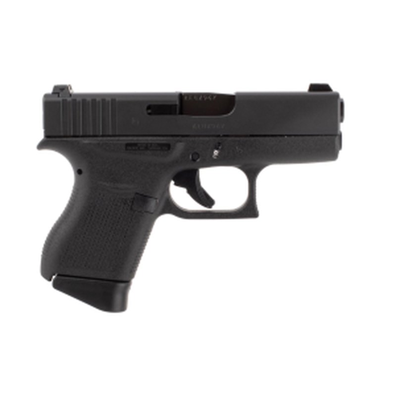 Glock Blue Label G43 9mm Night Sights 6-Round LE Military First Responder Black