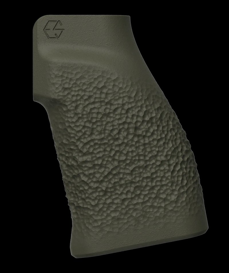 Edgar Sherman Design ESD-PEB-C-RG Pebble Grip Coarse Nylon AR15 Pistol Grip