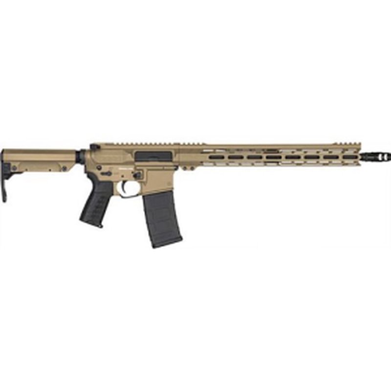 CMMG Resolute MK4 5.56 NATO 16.1 Inch AR-15 Rifle Coyote Tan