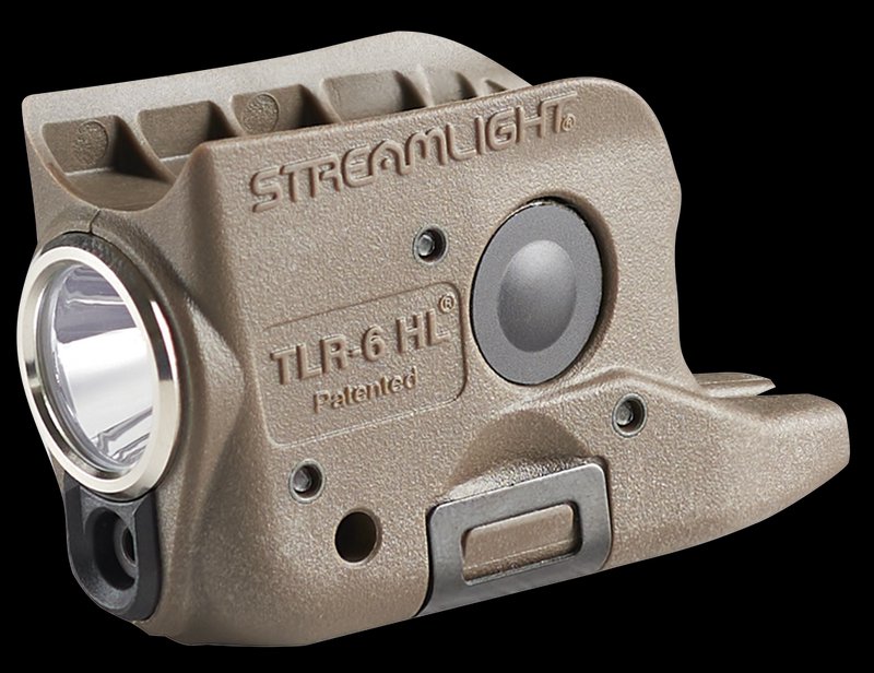 Streamlight TLR-6 HL G Weapon Light with Green Laser 300 Lumens for Glock 42/43/43X/48
