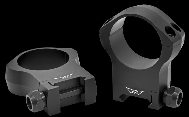 Warne Mountain Tech 34mm Ultra High Scope Rings 0 MOA 7075 Aluminum – 7224M