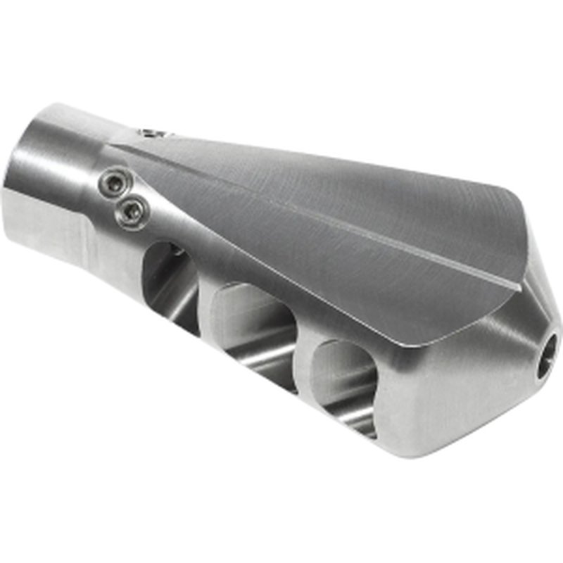 Lancer Systems Viper AR-10, LR-308 Muzzle Brake 5/8" -24 Thread 7.62mm Stainless Steel