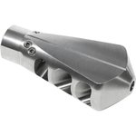 Lancer Systems Viper AR-10, LR-308 Muzzle Brake 5/8" -24 Thread 7.62mm Stainless Steel