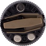Streamlight 44942 Siege AA Magnetic Flashlight Base (Black/Coyote Brown)