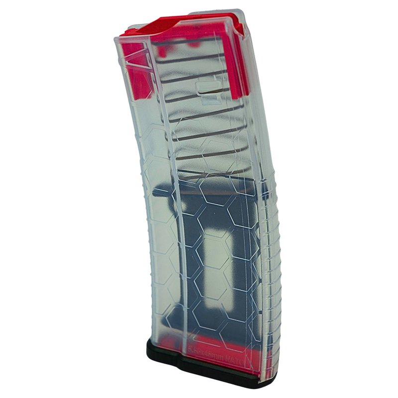 HEXMAG HEXVIEW Series 2 AR-15 Magazine 10-Round Clear Polymer HX1030-AR15S2-CLR