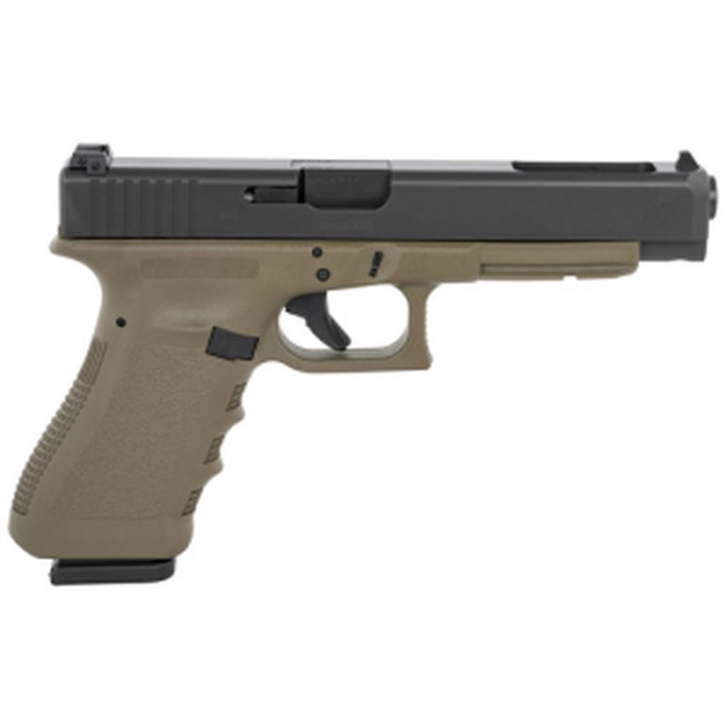 Glock G34 G3 Competition 9mm 5.31in 10rd Pistol - FDE/Black