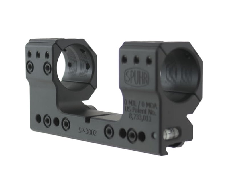 Spuhr 30mm Rifle Scope Mount SP-3002M, Black, 38mm Ring Height