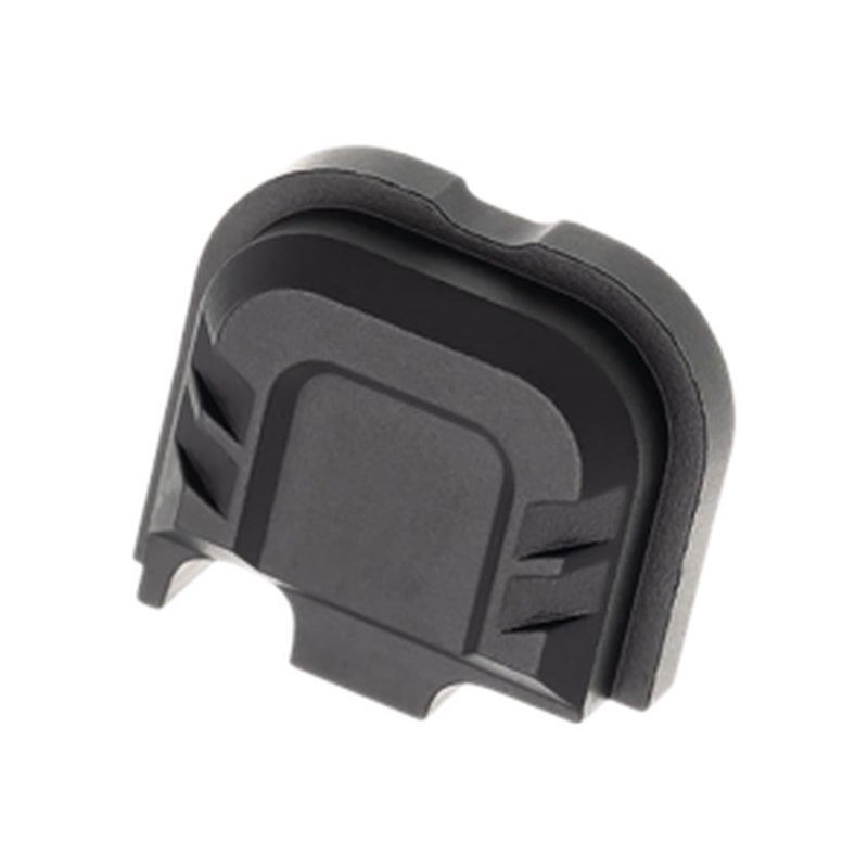 Tyrant CNC Glock 43X/48 Slide Cover Plate Chevron Black Aluminum