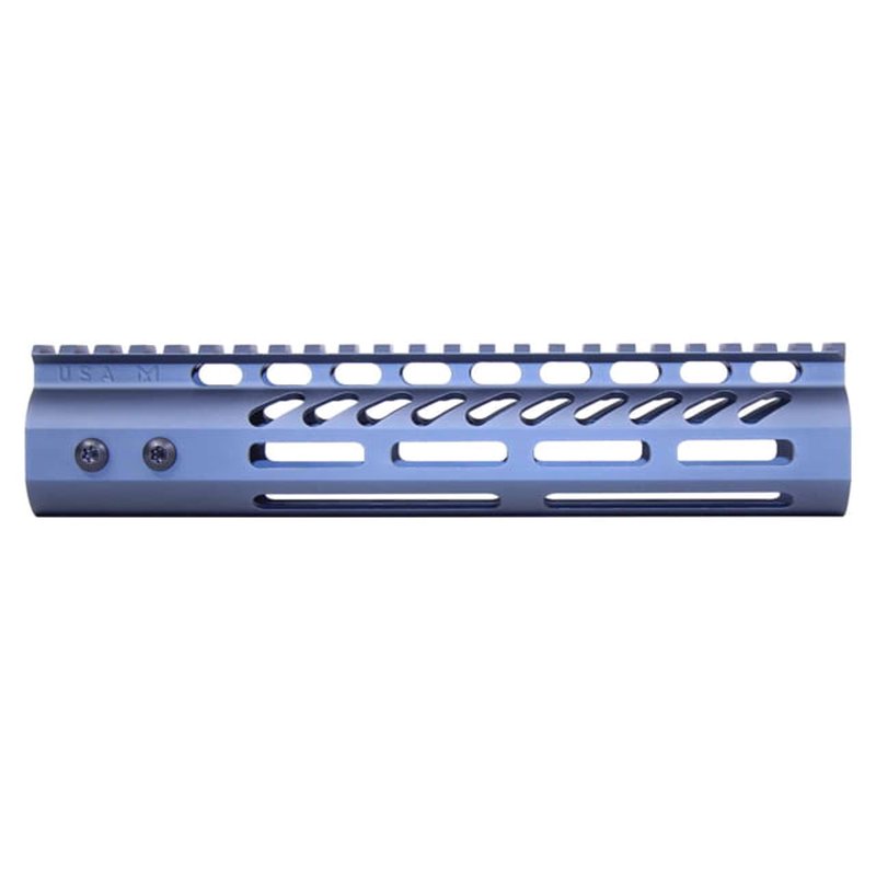 Guntec USA 4in Ultra Lightweight Thin M-LOK System Handguard w/ Monolithic Top Rail