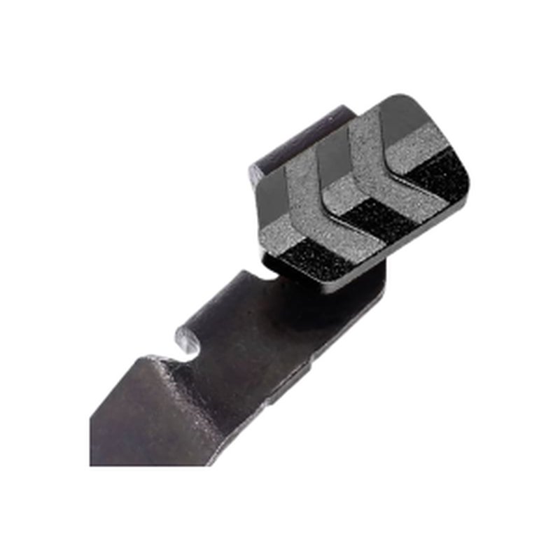 Tyrant CNC TDGSTOP48BLACK extended slide release for Glock 42/43/43X/48, black 6061