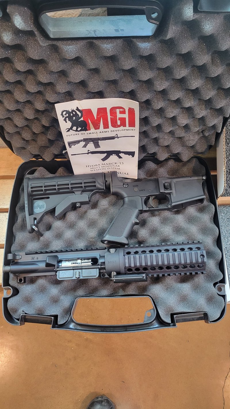 MGI Inc Hydra 15 AR Conversion Kit and 556 Upper Kit – 5.56 NATO, 16.2 Inch Barrel