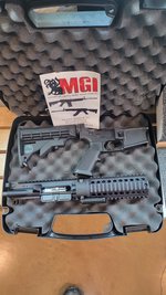 MGI Inc Hydra 15 AR Conversion Kit and 556 Upper Kit – 5.56 NATO, 16.2 Inch Barrel