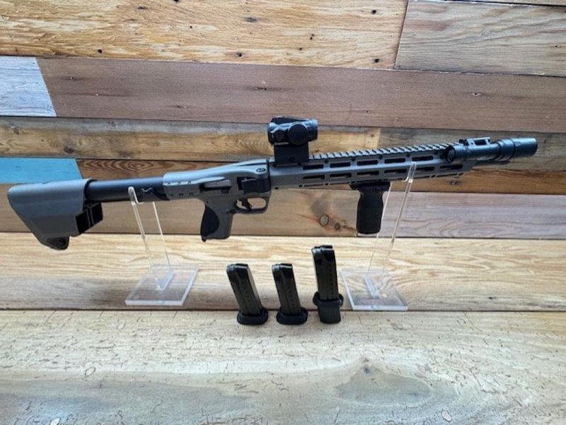 Smith & Wesson M&P FPC 9mm Folding Stock 16.25" Barrel Tungsten Gray