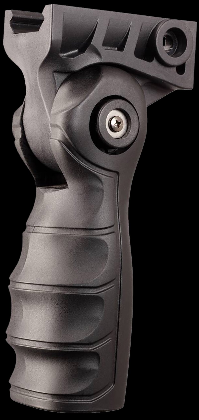 ATI Outdoors FPG0100 Picatinny Folding Vertical Grip Nylon Black for AR-15