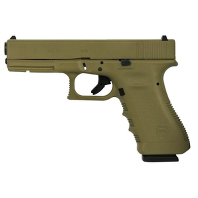 Glock G17 Gen 3 9mm 4.49" 17rd FDE Semi-Auto Pistol