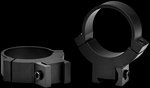 Warne 30mm High Dovetail Rings 1.115in Black Scope Mount Rings