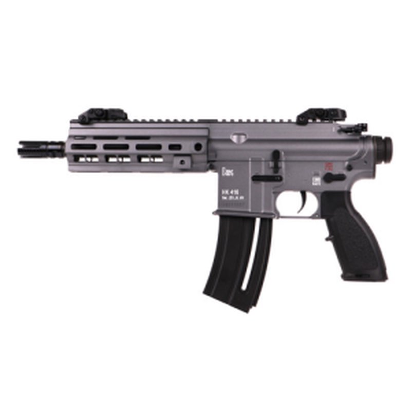 HK USA HK416 22 LR 8.5" 20rd Semi-Auto Pistol - M-LOK - Tungsten