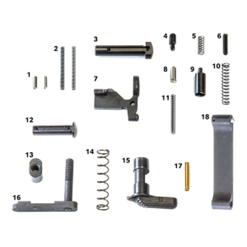 Geissele Automatics Geissele Standard Lower Parts Kit With No Grip 05-343