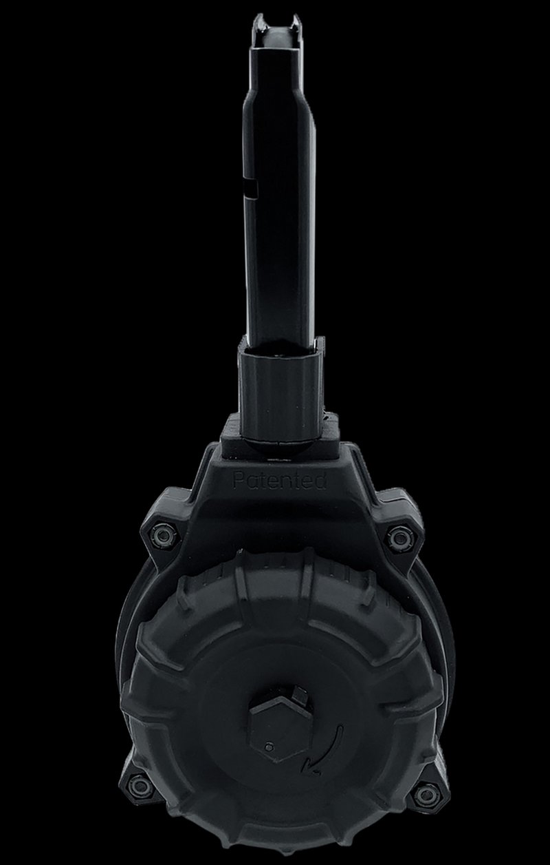 ProMag DRMA77 50-Round 9mm Drum Magazine for Smith & Wesson Shield Plus Black Polymer