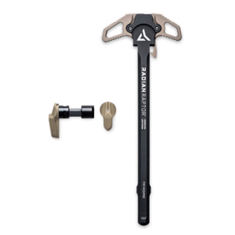 RADIAN WEAPONS Combo Raptor Charging Handle + Talon 45/90 Safety fits AR15/M16, Ambi | FDE