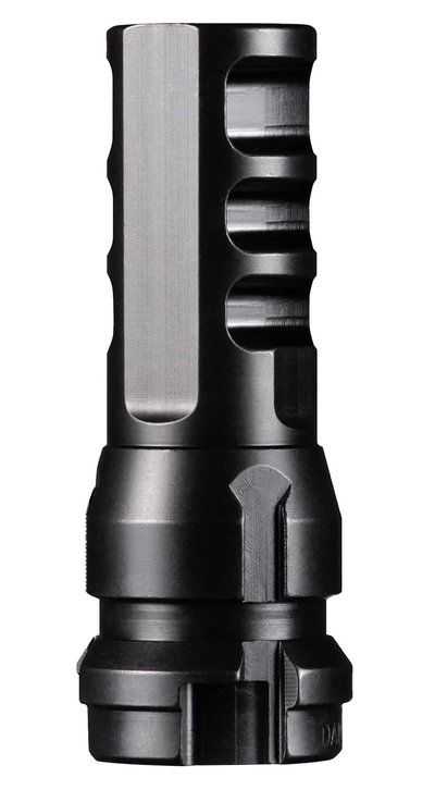 Dead Air KeyMo Muzzle Brake 3/4-24 for 338 Cal Black Nitride
