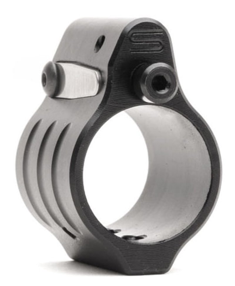 SLR Sentry 7 .750 Adjustable Gas Block w/ .400 Set Screw Spacing - Black