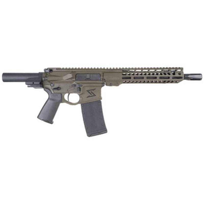Seekins Precision CQ PDP .223 Wylde 10.5 Inch Barrel 1/2x28 OD Green