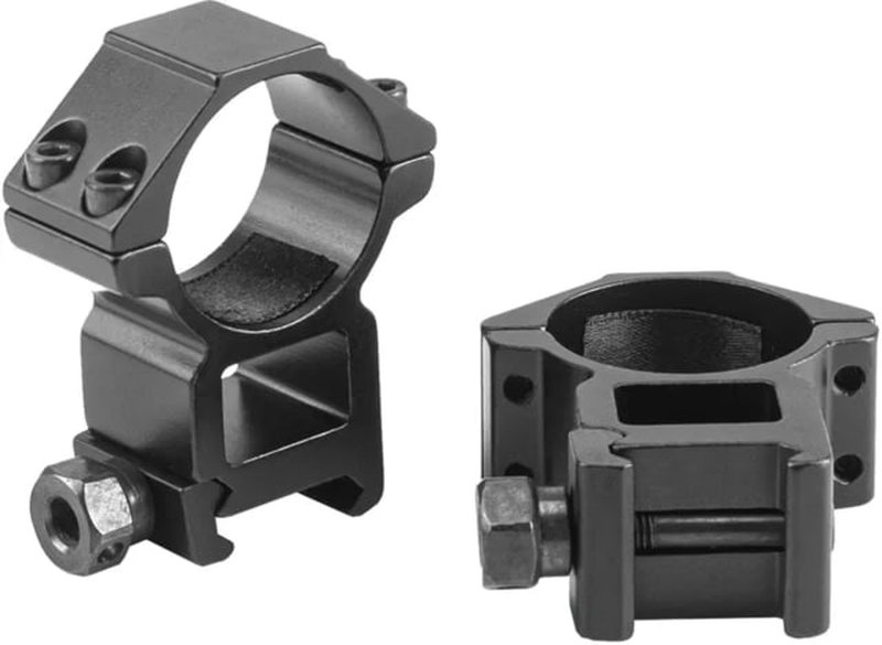 Riton Optics 30mm Riflescope Rings 18mm set of 2 Black High