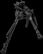 Truglo TacPod Adjustable Bipod 6-9 Inch with Adapter