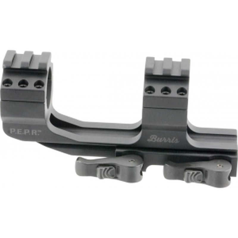 Burris 410344 AR-P.E.P.R. 1-Pc Base & Ring Combo 1" Rings Quick Detach Style Aluminum Black Matte Finish