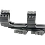 Burris 410344 AR-P.E.P.R. 1-Pc Base & Ring Combo 1" Rings Quick Detach Style Aluminum Black Matte Finish