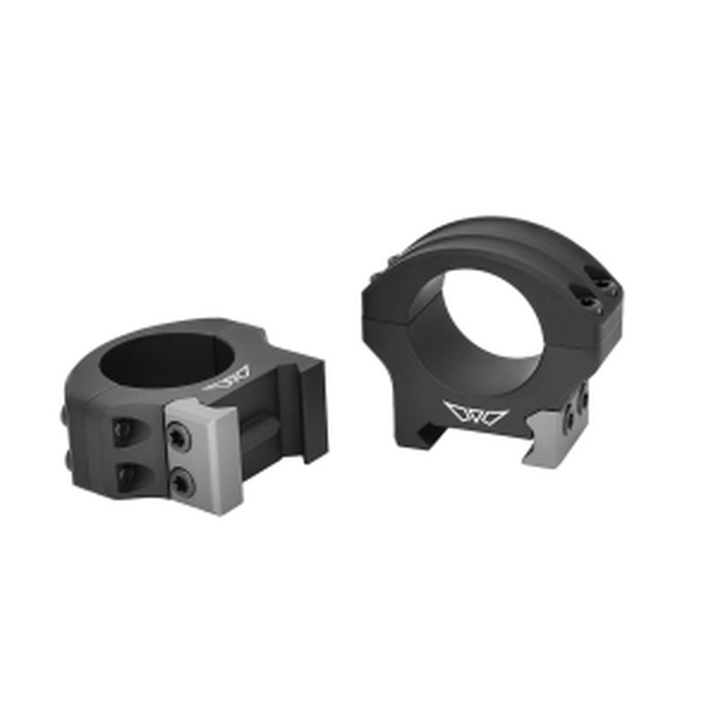 Warne HyperLite Scope Rings 1in Black Low Matte 8500M