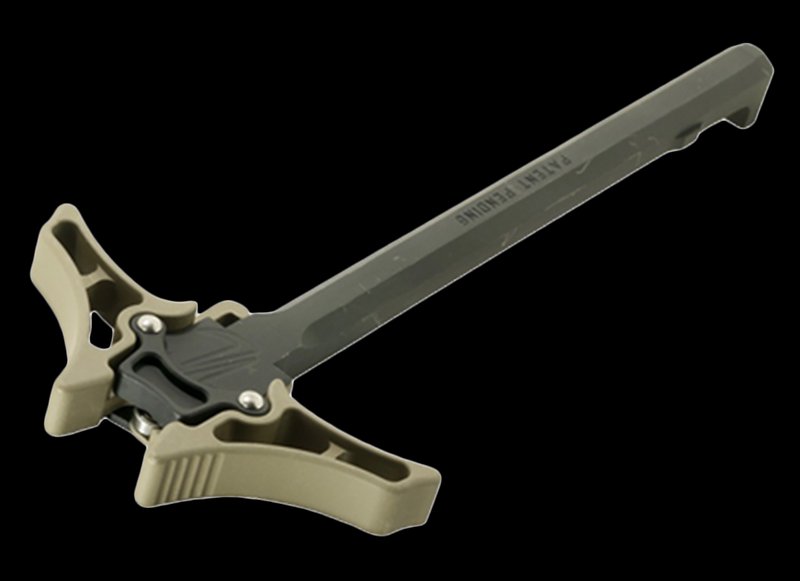 Timber Creek Enforcer AR-10 Ambidextrous Billet Charging Handle Flat Dark Earth