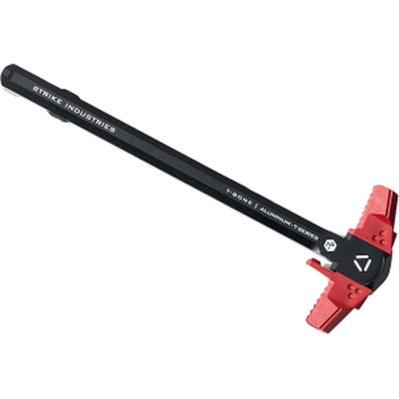 Strike Industries T-Bone AR-15 Ambidextrous Charging Handle Red