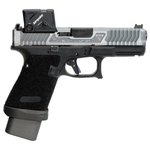 TTI G19 Combat Master X 9mm Custom Pistol w/ Aimpoint COA Grey Slide Timney EFT