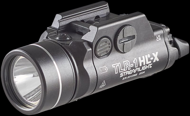 Streamlight TLR-1 HL-X Multi-Fuel Weapon Light 1000 Lumens Picatinny Rail 69500
